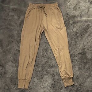 Women's Tan Jogger Pants